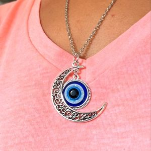 Moons Evil Eye Necklace